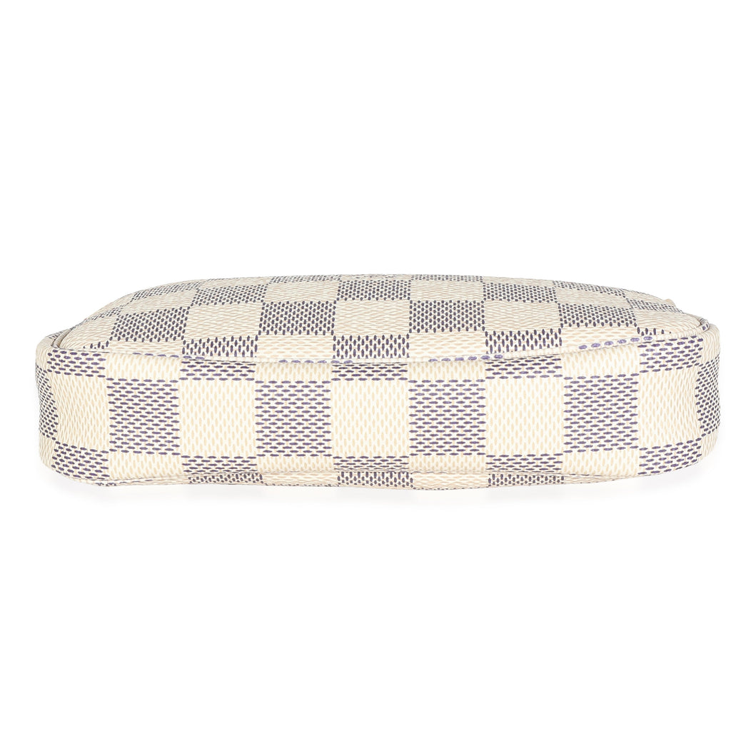Louis Vuitton Louis Vuitton Damier Azur Canvas Mini Pochette Accessoires