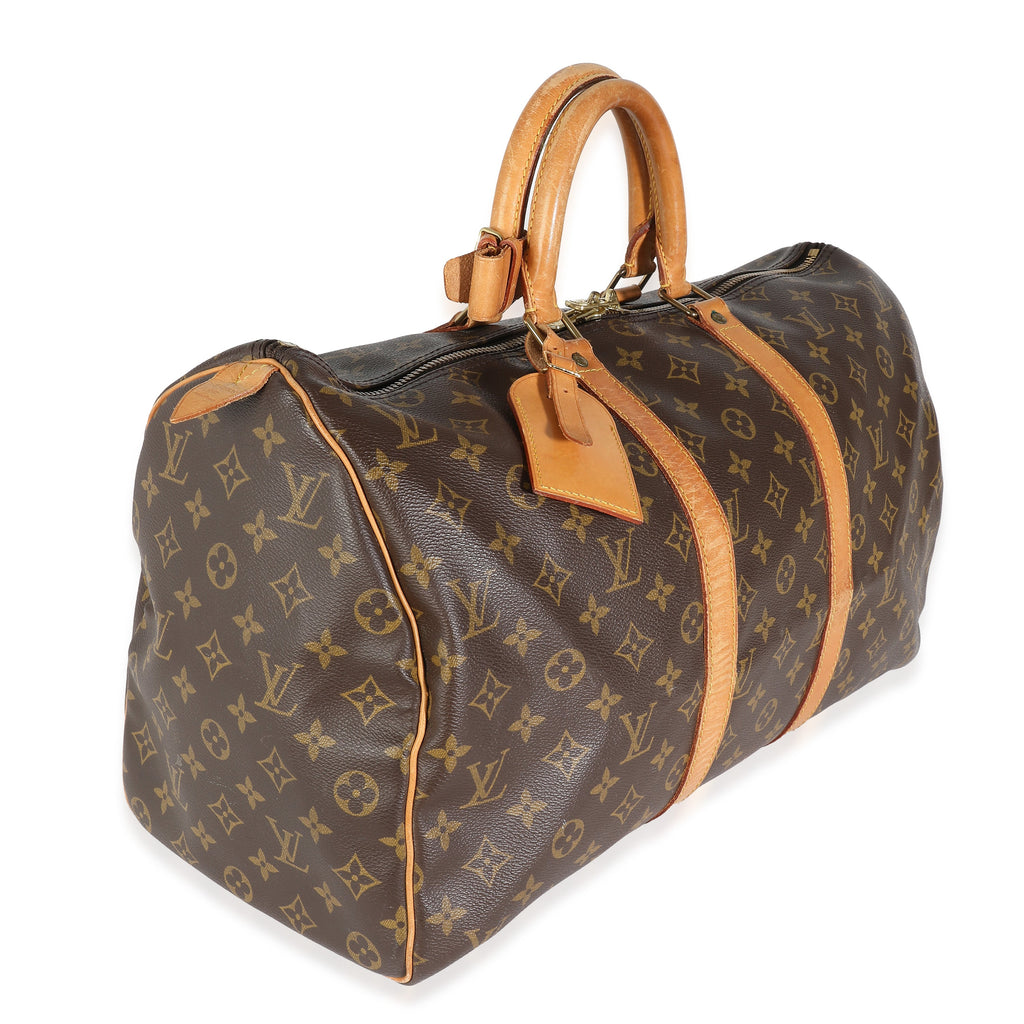 Louis Vuitton Louis Vuitton Monogram Canvas Keepall 45