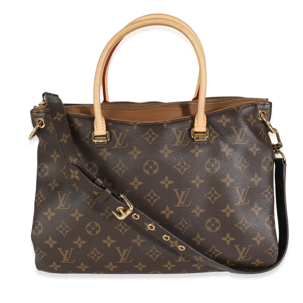 Louis Vuitton Havane Monogram Canvas Pallas MM