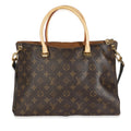 Louis Vuitton Havane Monogram Canvas Pallas MM