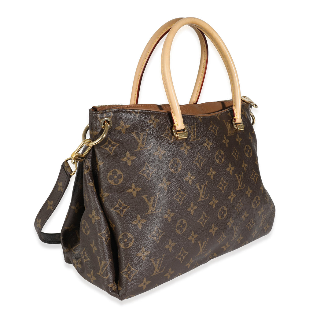 Louis Vuitton Havane Monogram Canvas Pallas MM