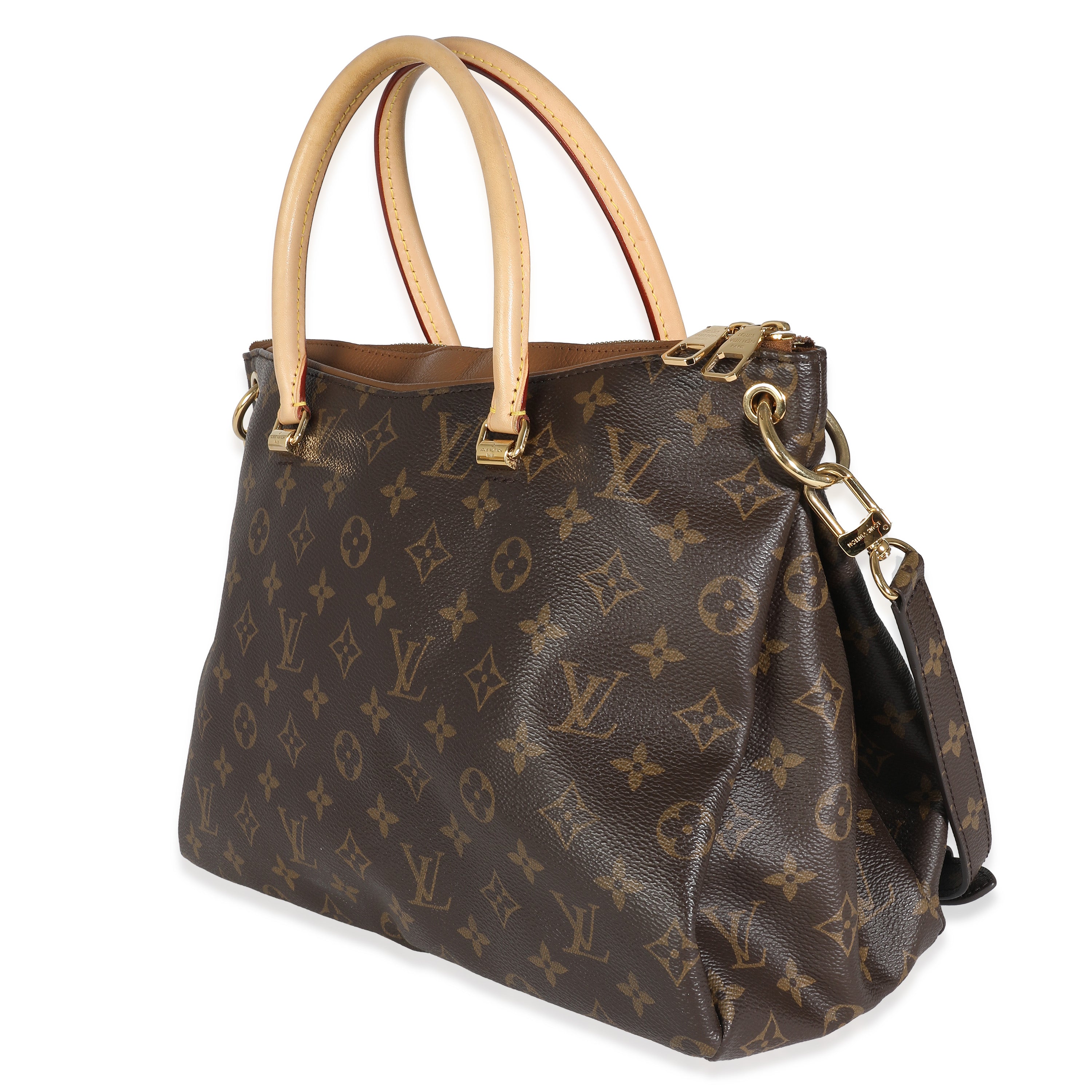Louis Vuitton Havane Monogram Canvas Pallas MM