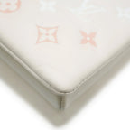 Louis Vuitton Natural Creme Lambskin Embossed Monogram Coussin PM