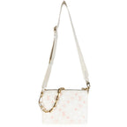 Louis Vuitton Natural Creme Lambskin Embossed Monogram Coussin PM