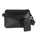 Louis Vuitton Louis Vuitton Black Monogram Shadow Duo Messenger