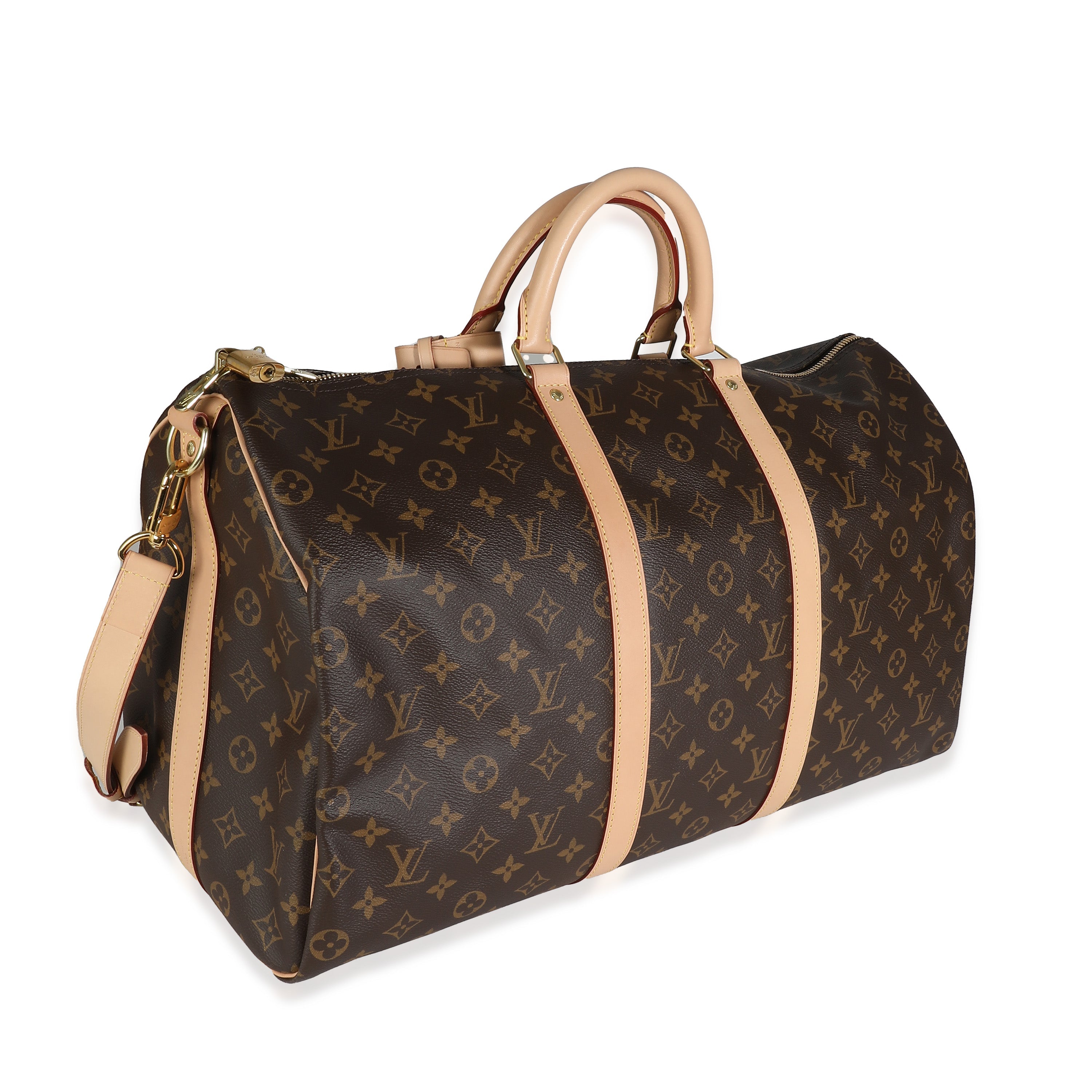 Louis Vuitton Monogram Canvas Keepall Bandoulière 50