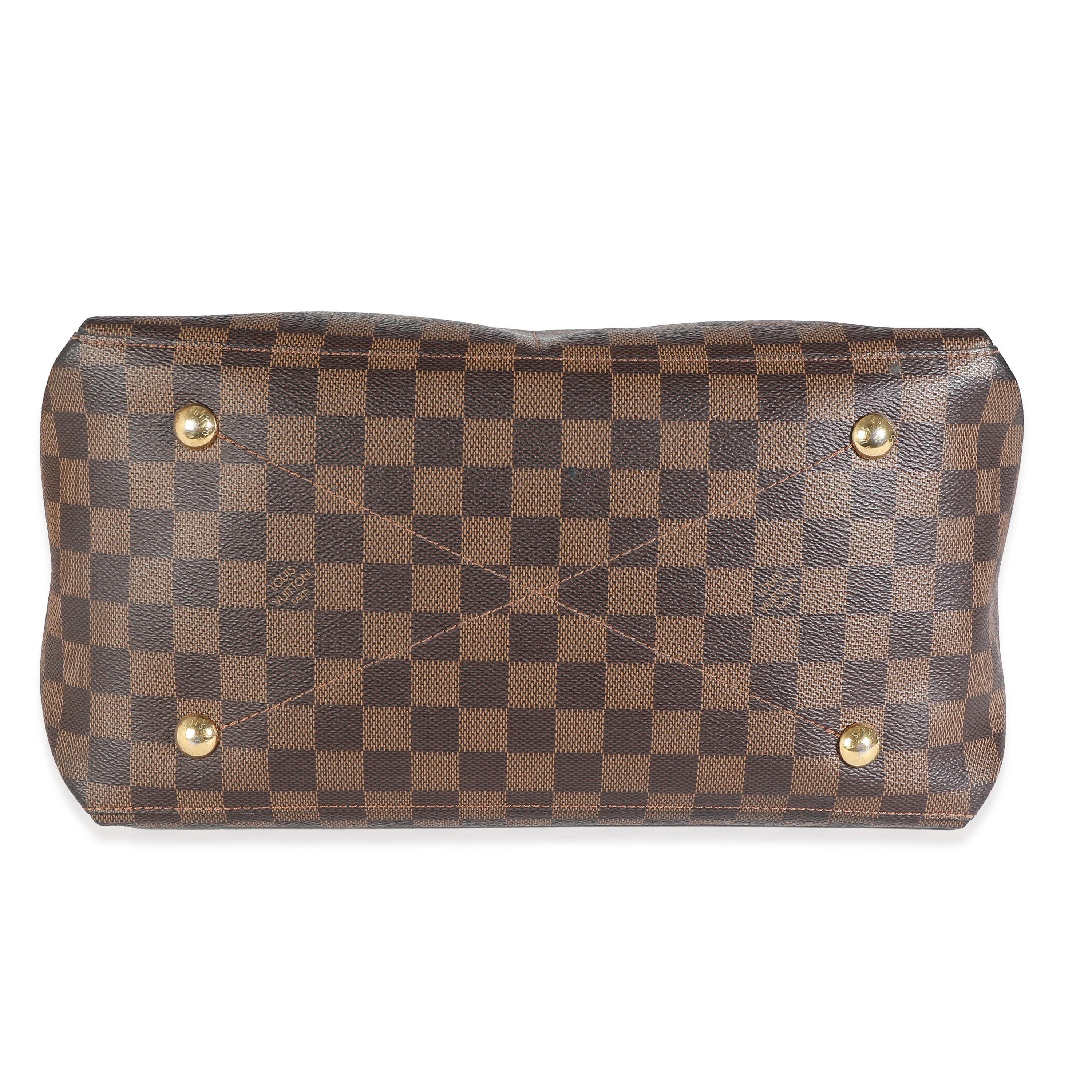 Louis Vuitton Louis Vuitton Black Damier Ebene Canvas Maida Hobo