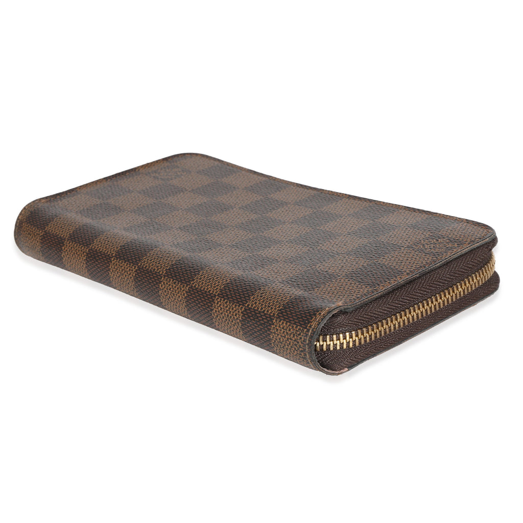 Louis Vuitton Louis Vuitton Damier Ebene Canvas Zippy Wallet