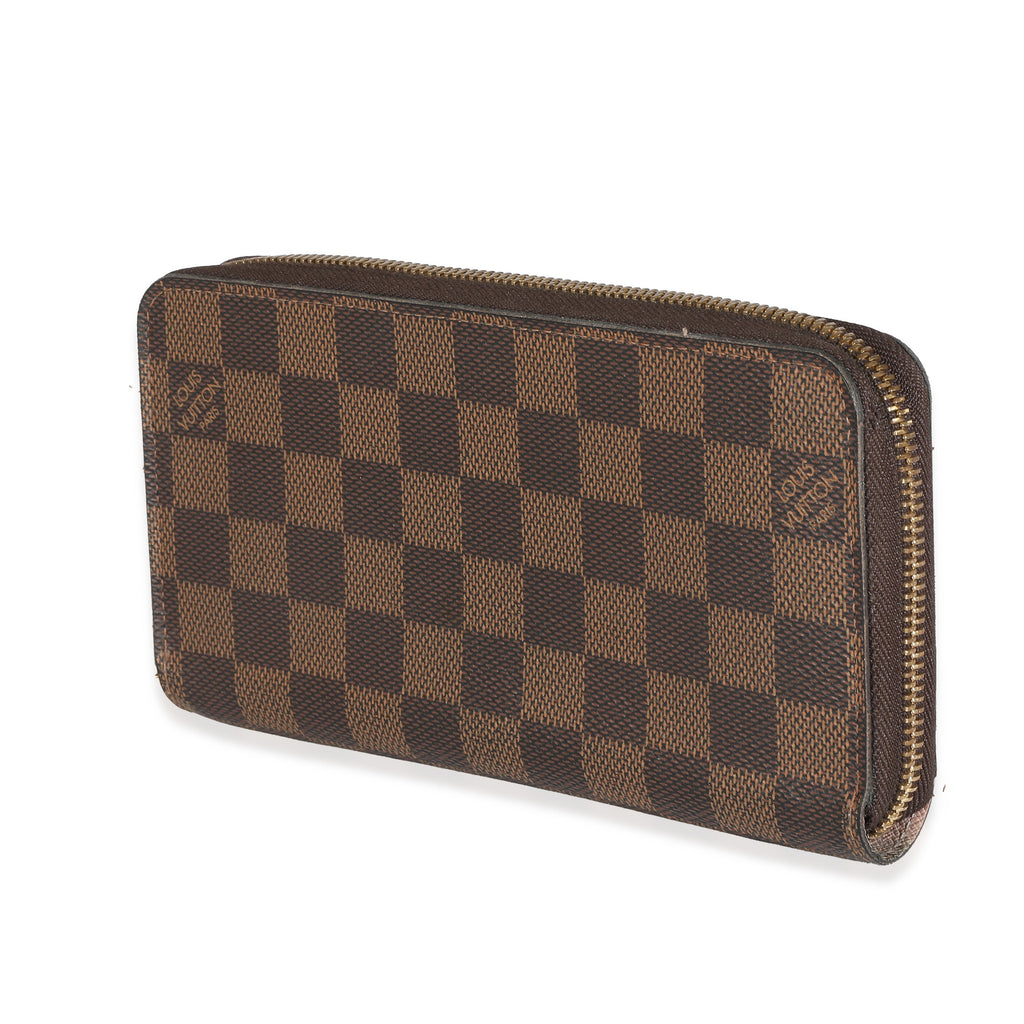 Louis Vuitton Louis Vuitton Damier Ebene Canvas Zippy Wallet