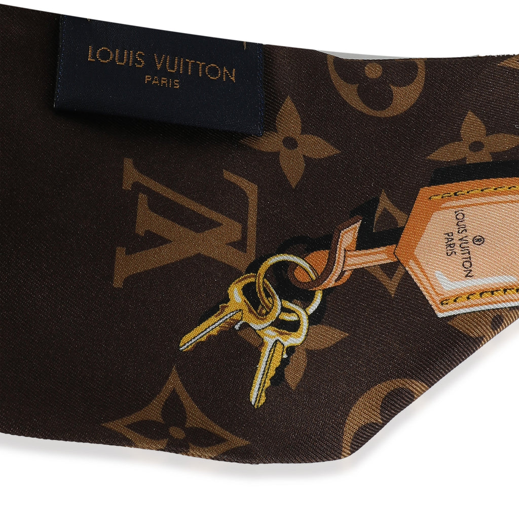 Louis Vuitton Louis Vuitton Silk Monogram Confidential Bandeau