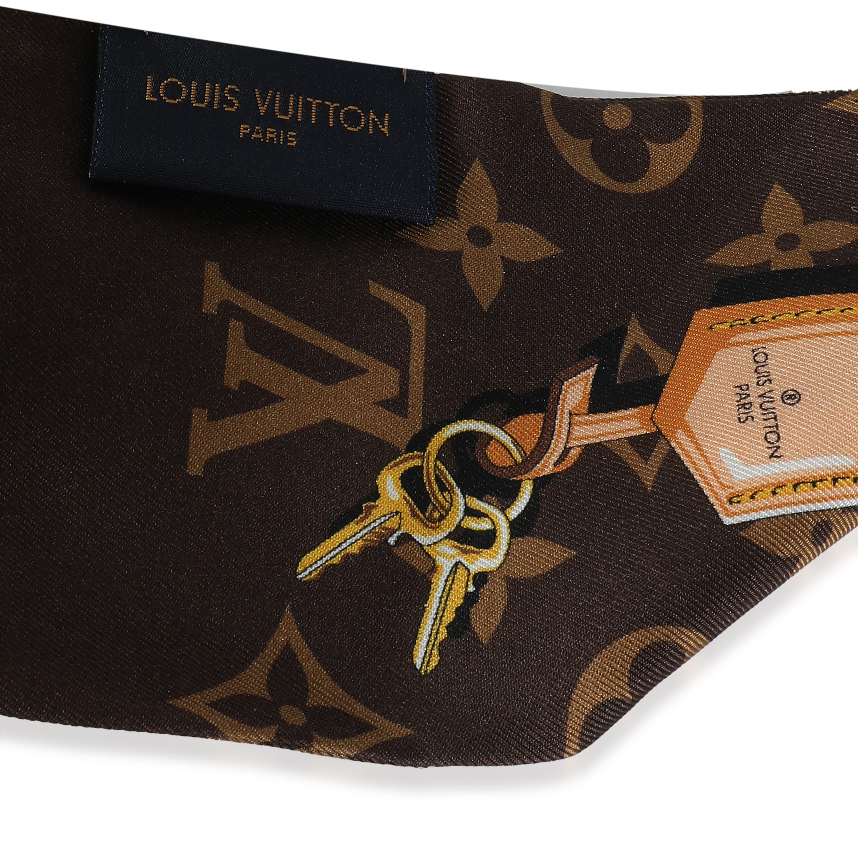 Louis Vuitton Louis Vuitton Silk Monogram Confidential Bandeau