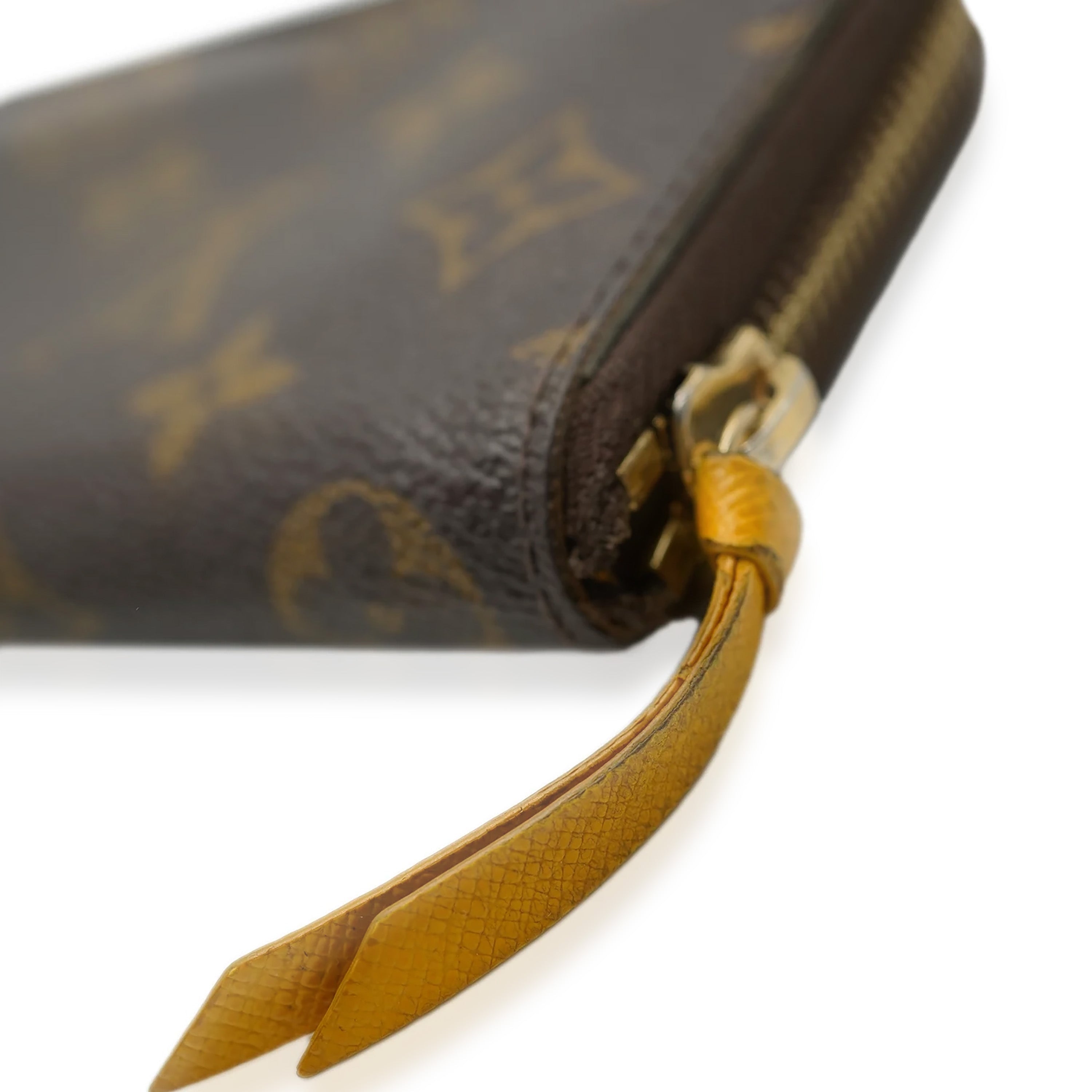 Louis Vuitton Louis Vuitton Jonquille Monogram Canvas Clemence Wallet