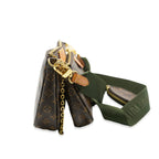 Louis Vuitton Khaki Monogram Multi Pochette Accessories