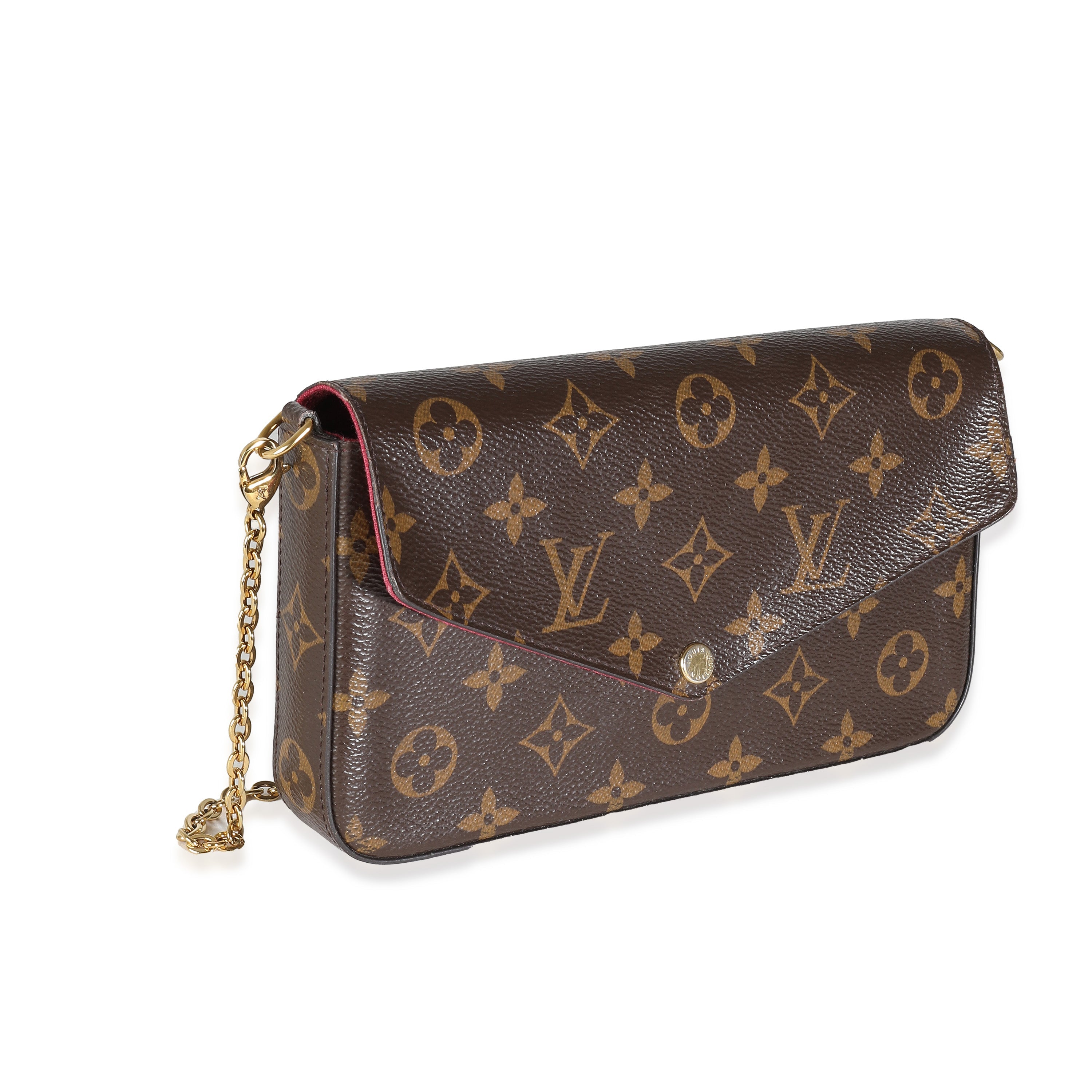 Louis Vuitton Fuchsia Monogram Canvas Félicie Pochette