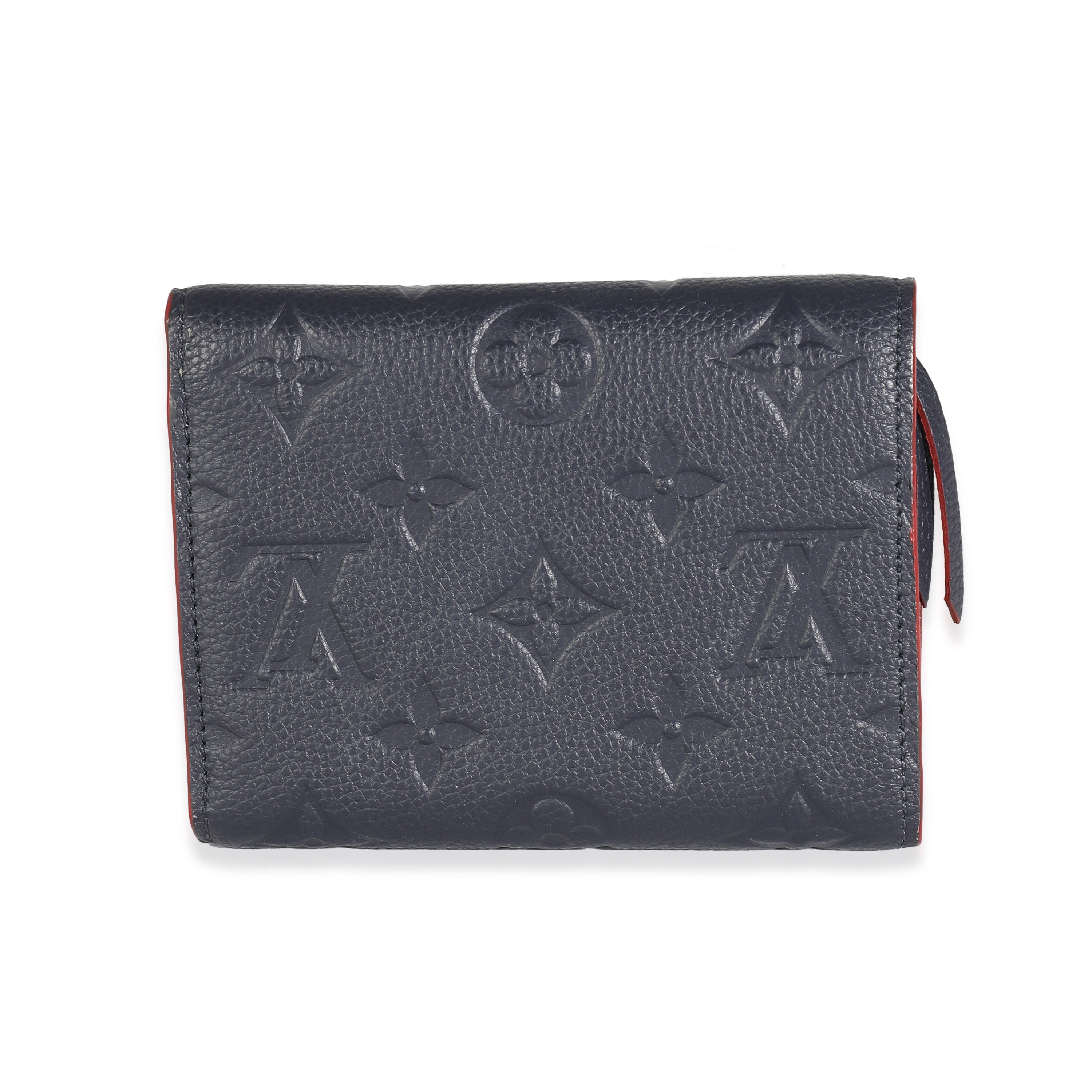 Louis Vuitton Louis Vuitton Marine Rouge Monogram Empreinte Victorine Wallet