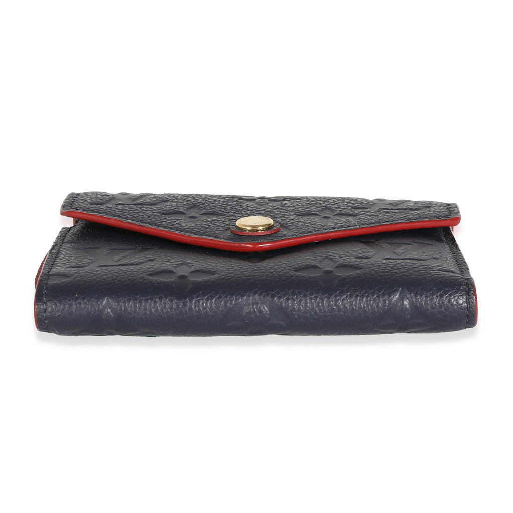 Louis Vuitton Louis Vuitton Marine Rouge Monogram Empreinte Victorine Wallet