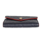 Louis Vuitton Louis Vuitton Marine Rouge Monogram Empreinte Victorine Wallet