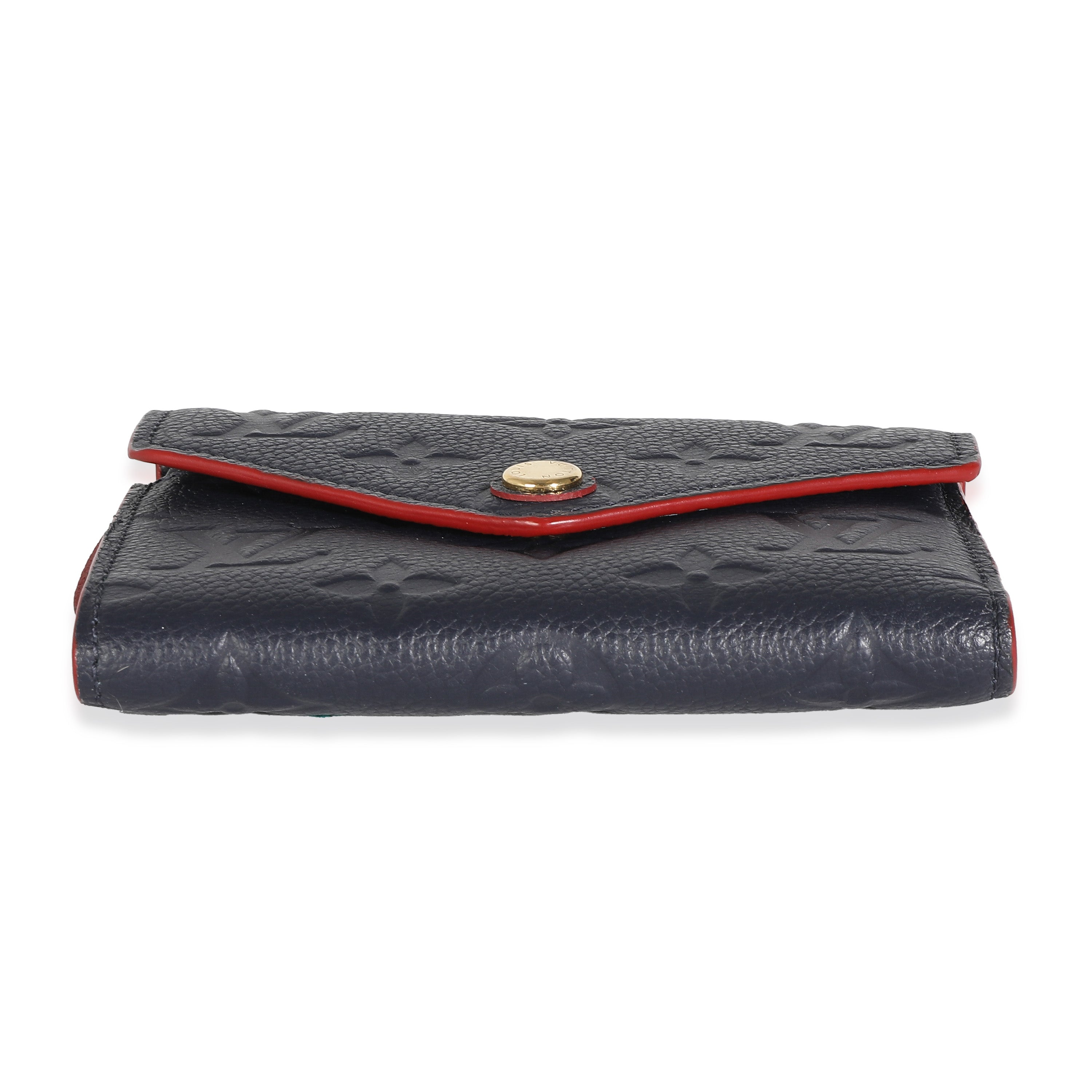 Louis Vuitton Louis Vuitton Marine Rouge Monogram Empreinte Victorine Wallet