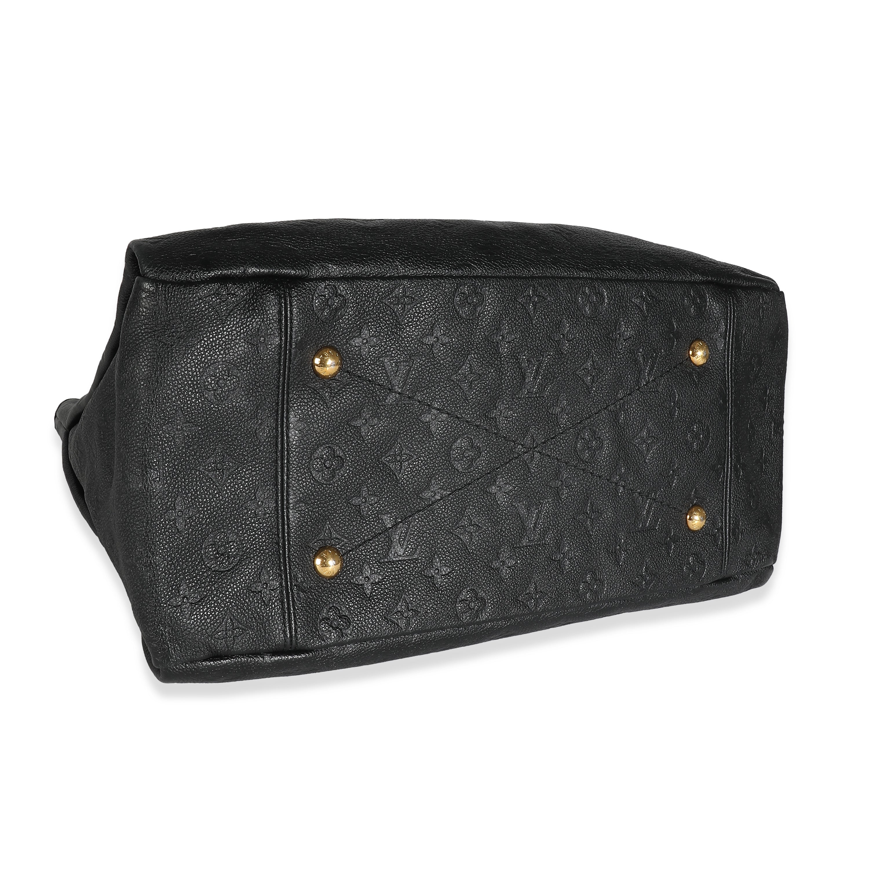 Louis Vuitton Louis Vuitton Black Monogram Empreinte Artsy MM