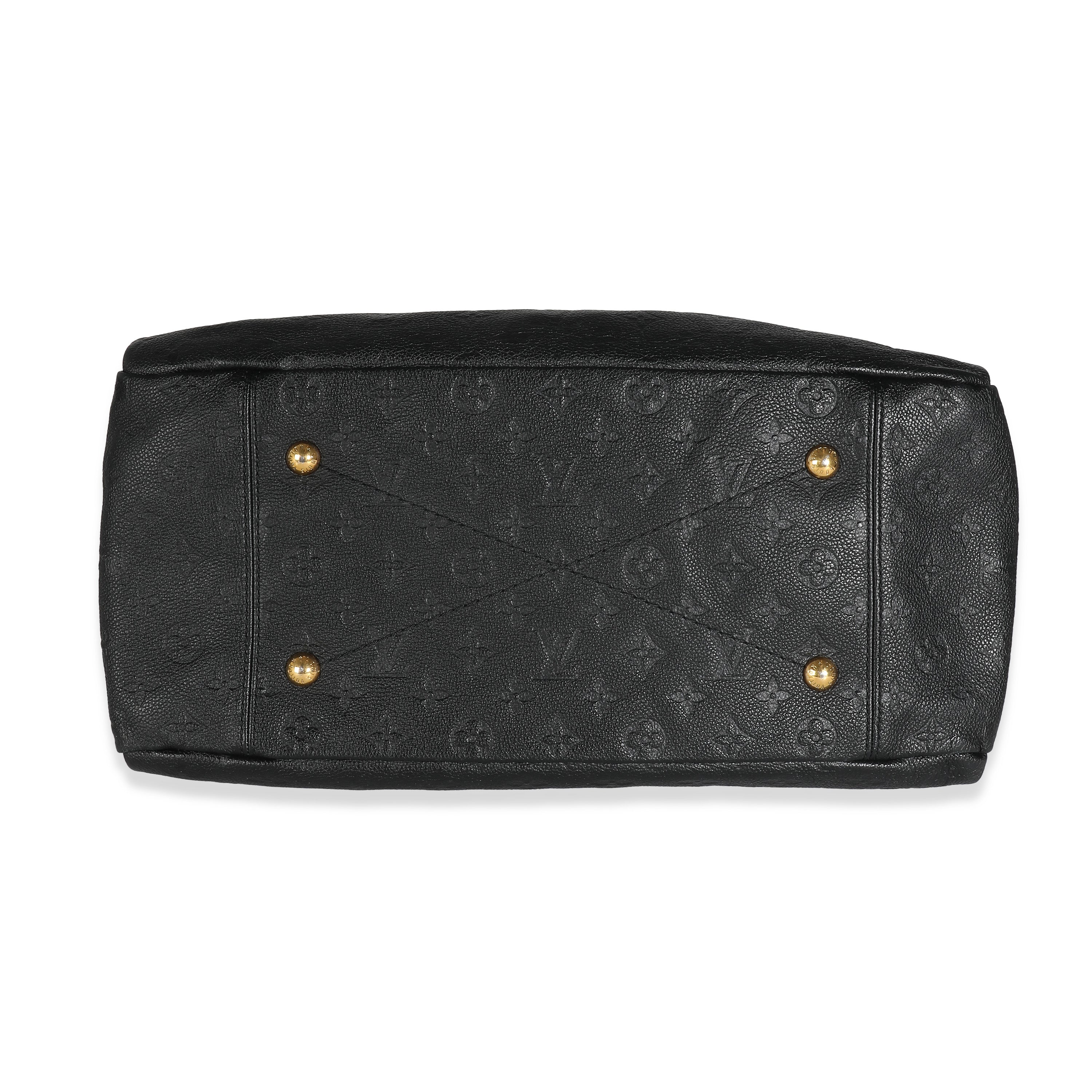Louis Vuitton Louis Vuitton Black Monogram Empreinte Artsy MM
