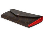 Louis Vuitton Louis Vuitton Poppy Monogram Canvas Sarah Wallet