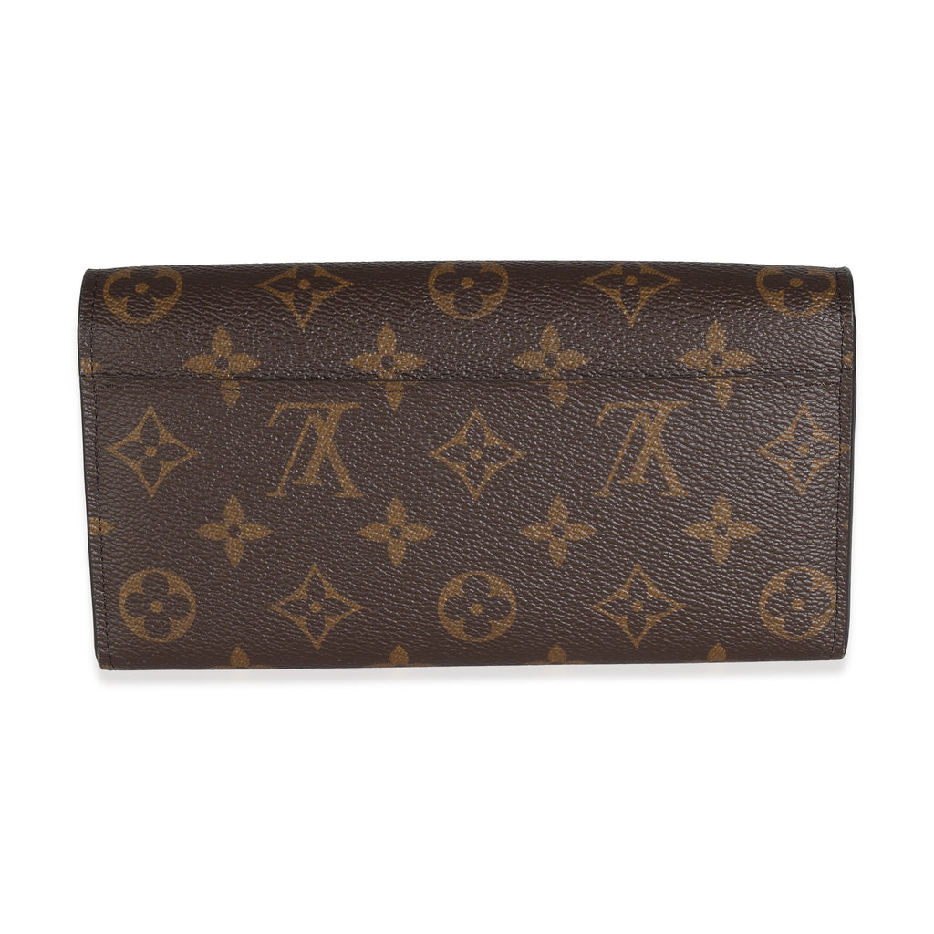 Louis Vuitton Louis Vuitton Poppy Monogram Canvas Sarah Wallet