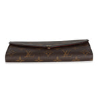 Louis Vuitton Louis Vuitton Poppy Monogram Canvas Sarah Wallet