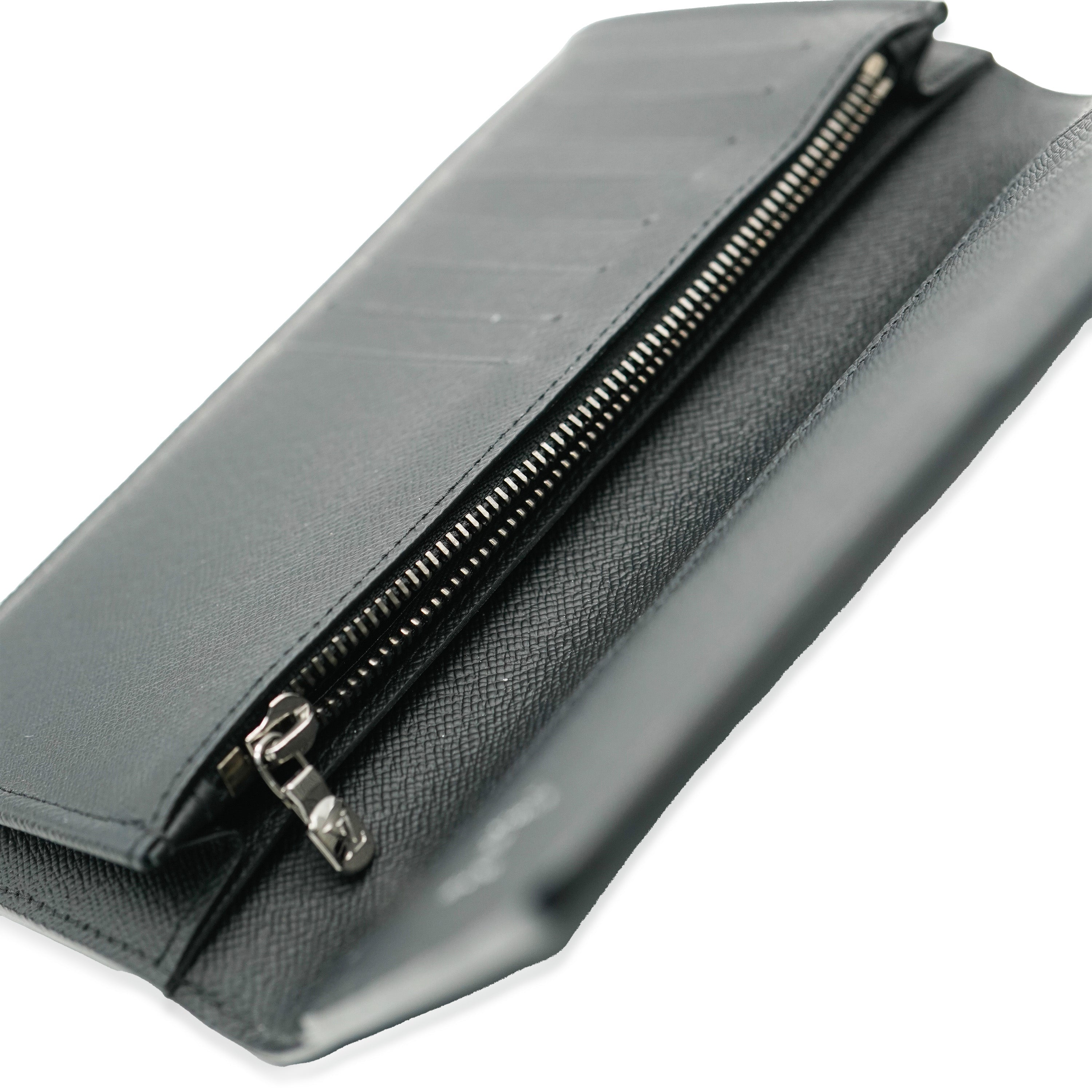 Louis Vuitton Monogram Eclipse Canvas Brazza Wallet