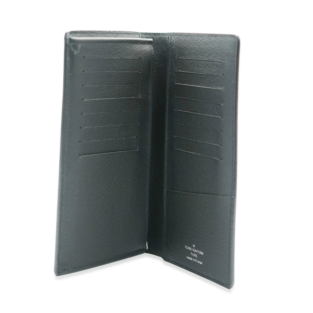 Louis Vuitton Monogram Eclipse Canvas Brazza Wallet