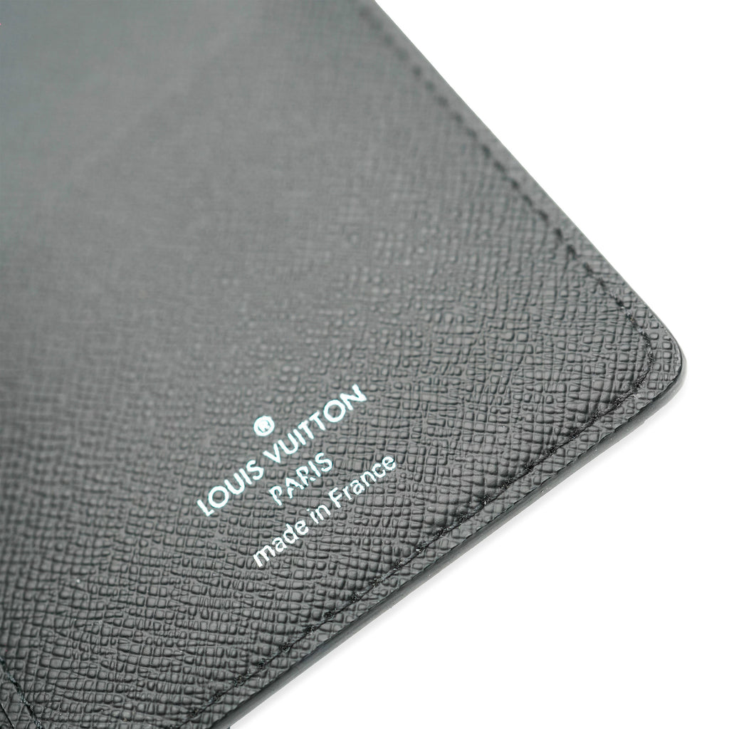 Louis Vuitton Monogram Eclipse Canvas Brazza Wallet