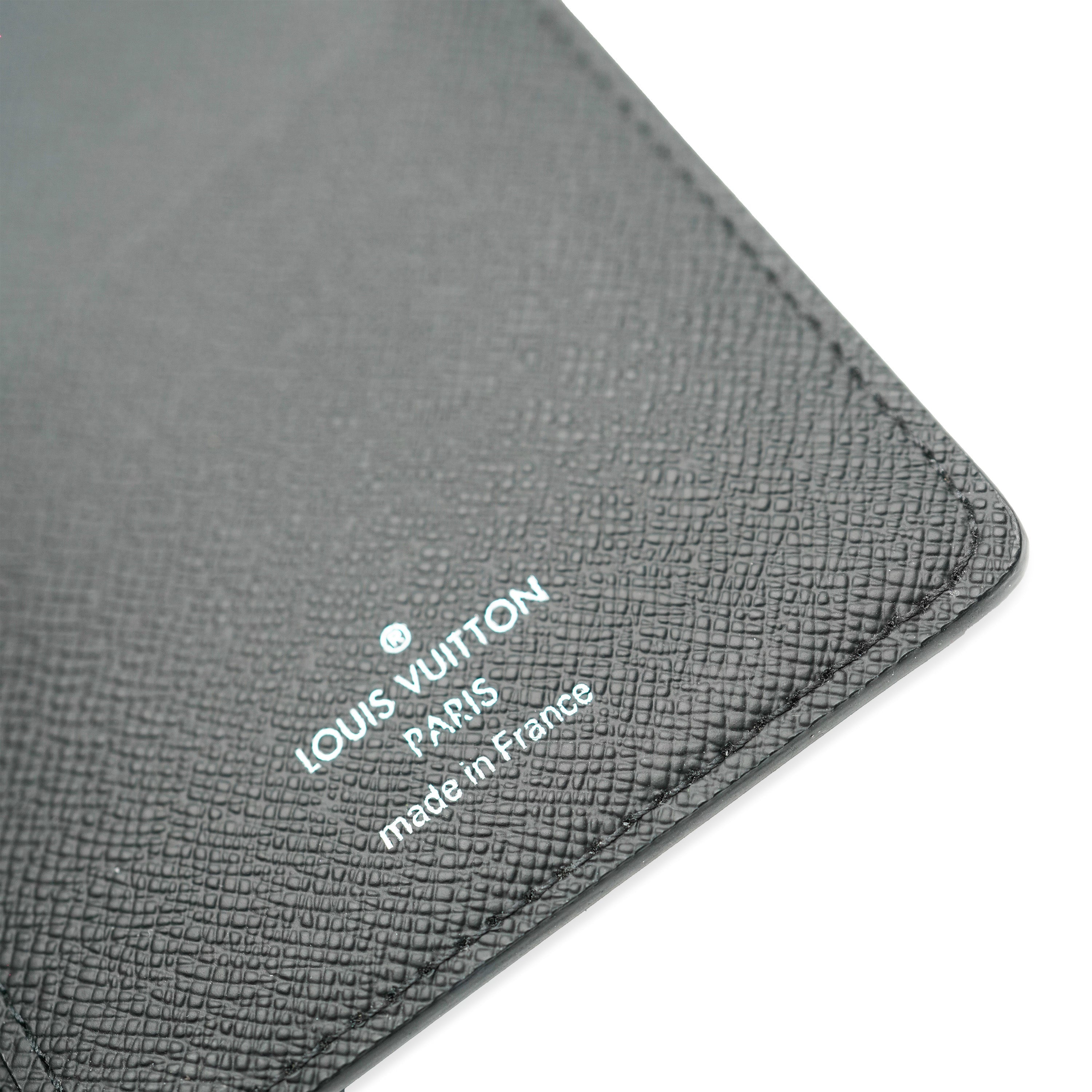 Louis Vuitton Monogram Eclipse Canvas Brazza Wallet