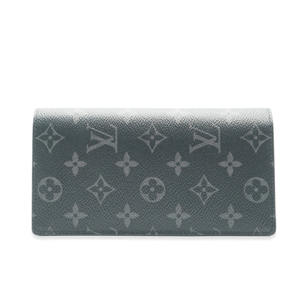 Louis Vuitton Monogram Eclipse Canvas Brazza Wallet