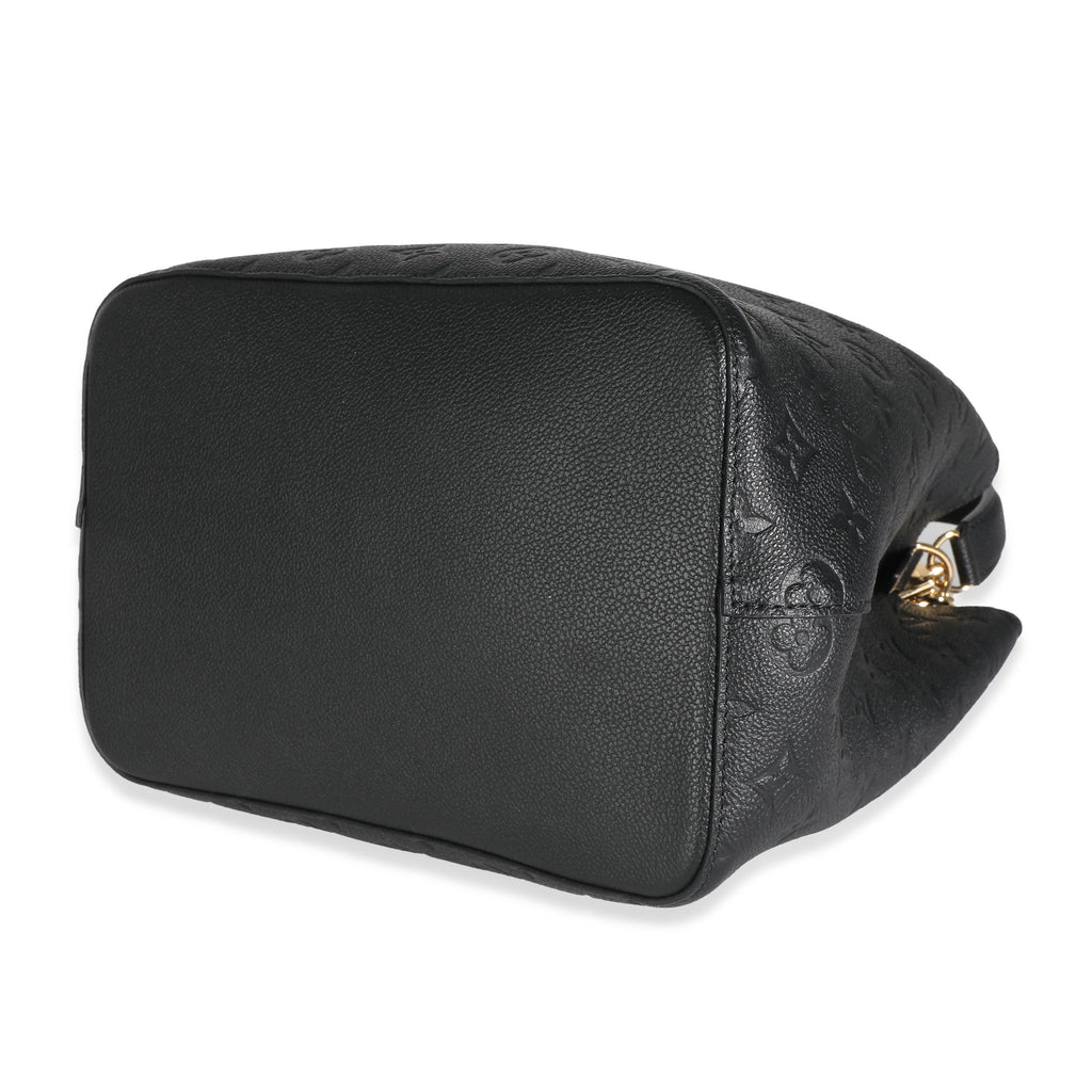 Louis Vuitton Louis Vuitton Black Monogram Empreinte NéoNoé MM