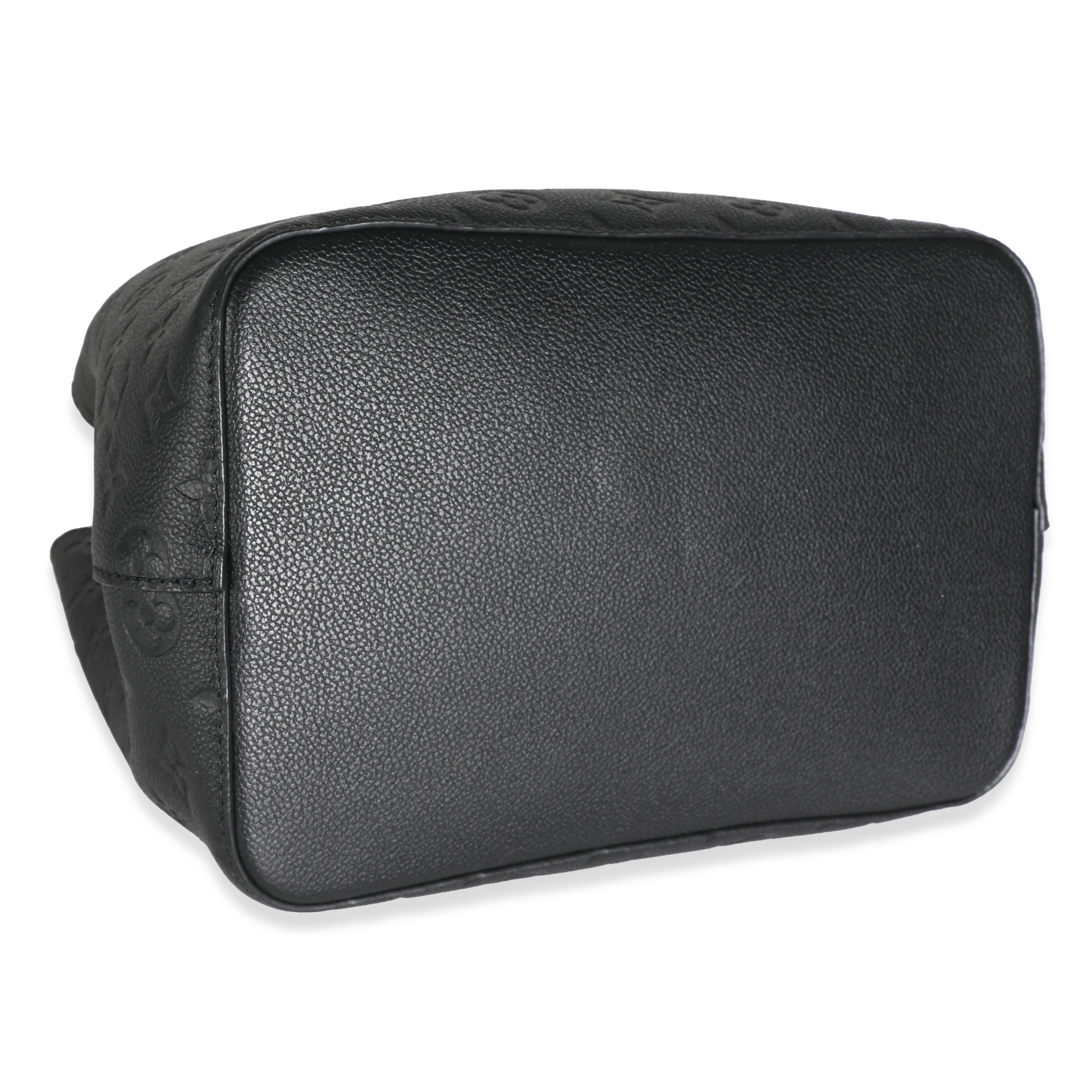 Louis Vuitton Louis Vuitton Black Monogram Empreinte NéoNoé MM