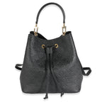 Louis Vuitton Louis Vuitton Black Monogram Empreinte NéoNoé MM