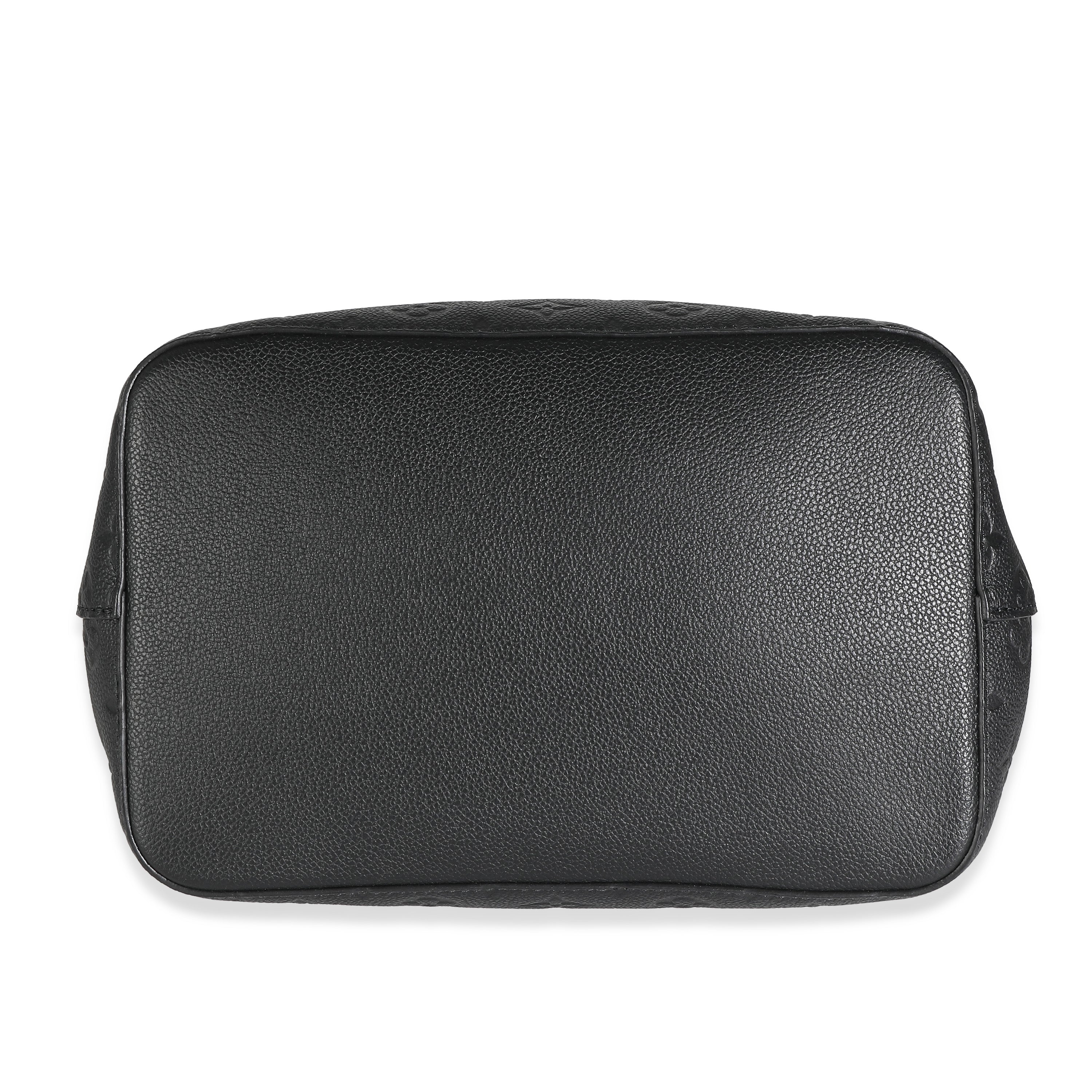 Louis Vuitton Louis Vuitton Black Monogram Empreinte NéoNoé MM