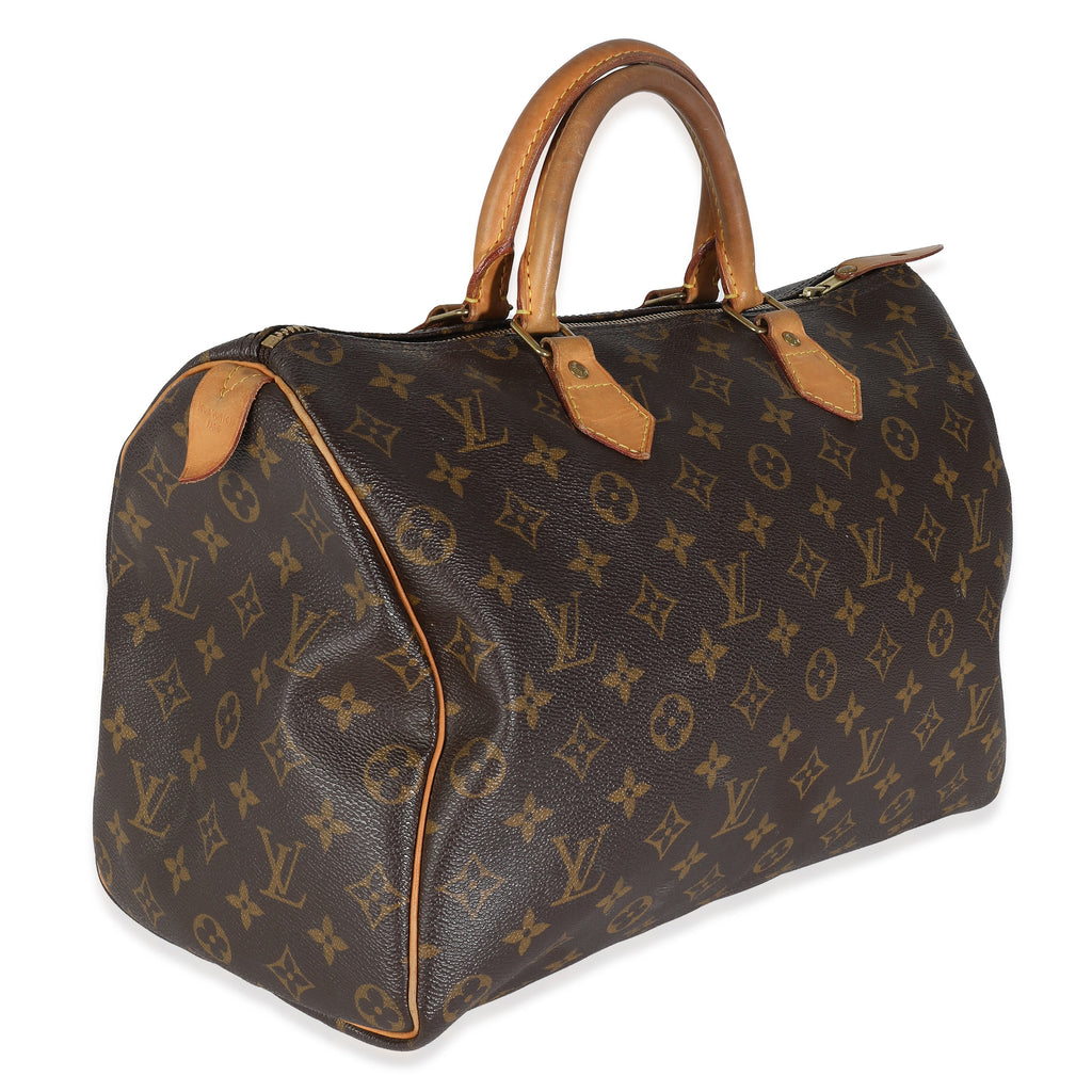Louis Vuitton Louis Vuitton Monogram Canvas Speedy 35