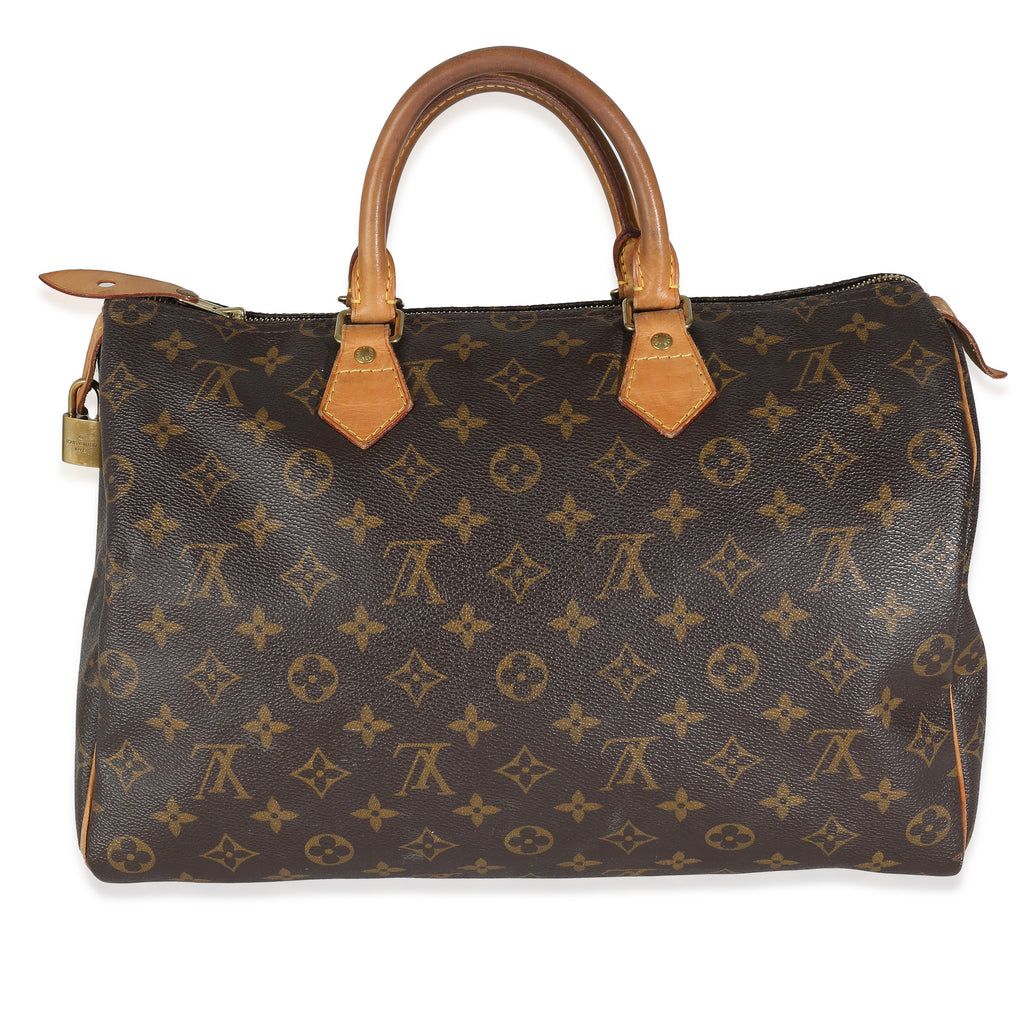Louis Vuitton Louis Vuitton Monogram Canvas Speedy 35