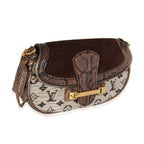 Louis Vuitton Bronze Python Marron Monogram Empire Levant