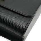 Louis Vuitton Black Epi Braided Handle Twist MM