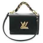 Louis Vuitton Black Epi Braided Handle Twist MM