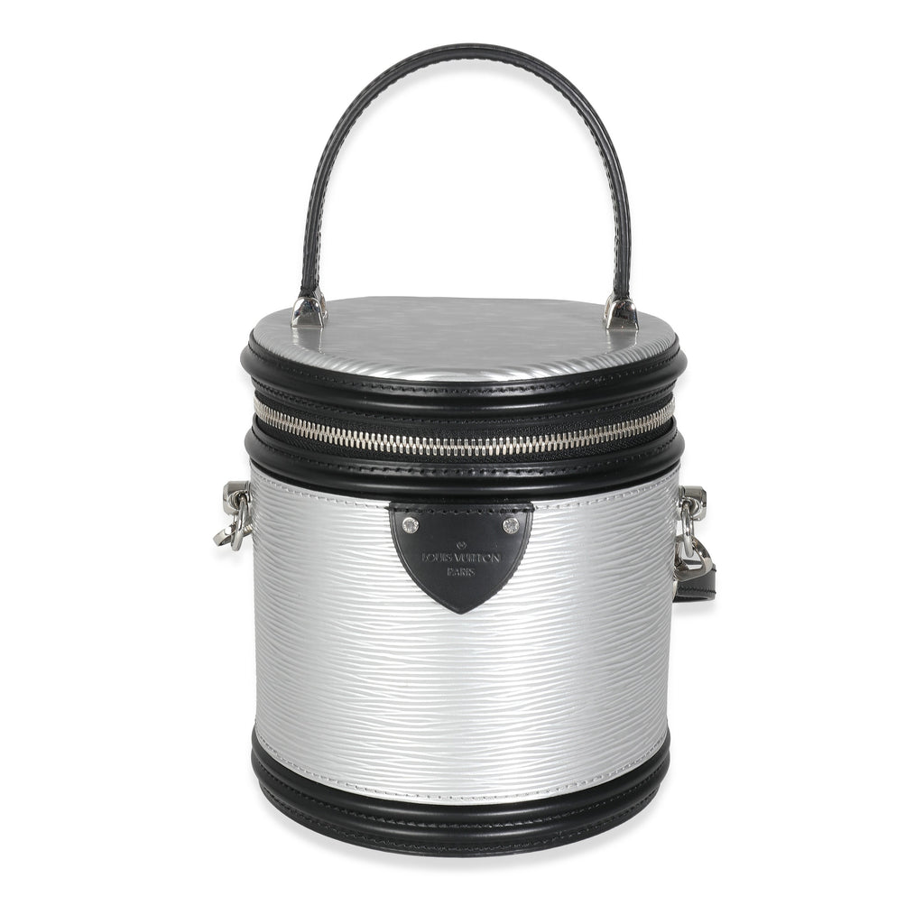 Louis Vuitton Silver Argent Epi Cannes