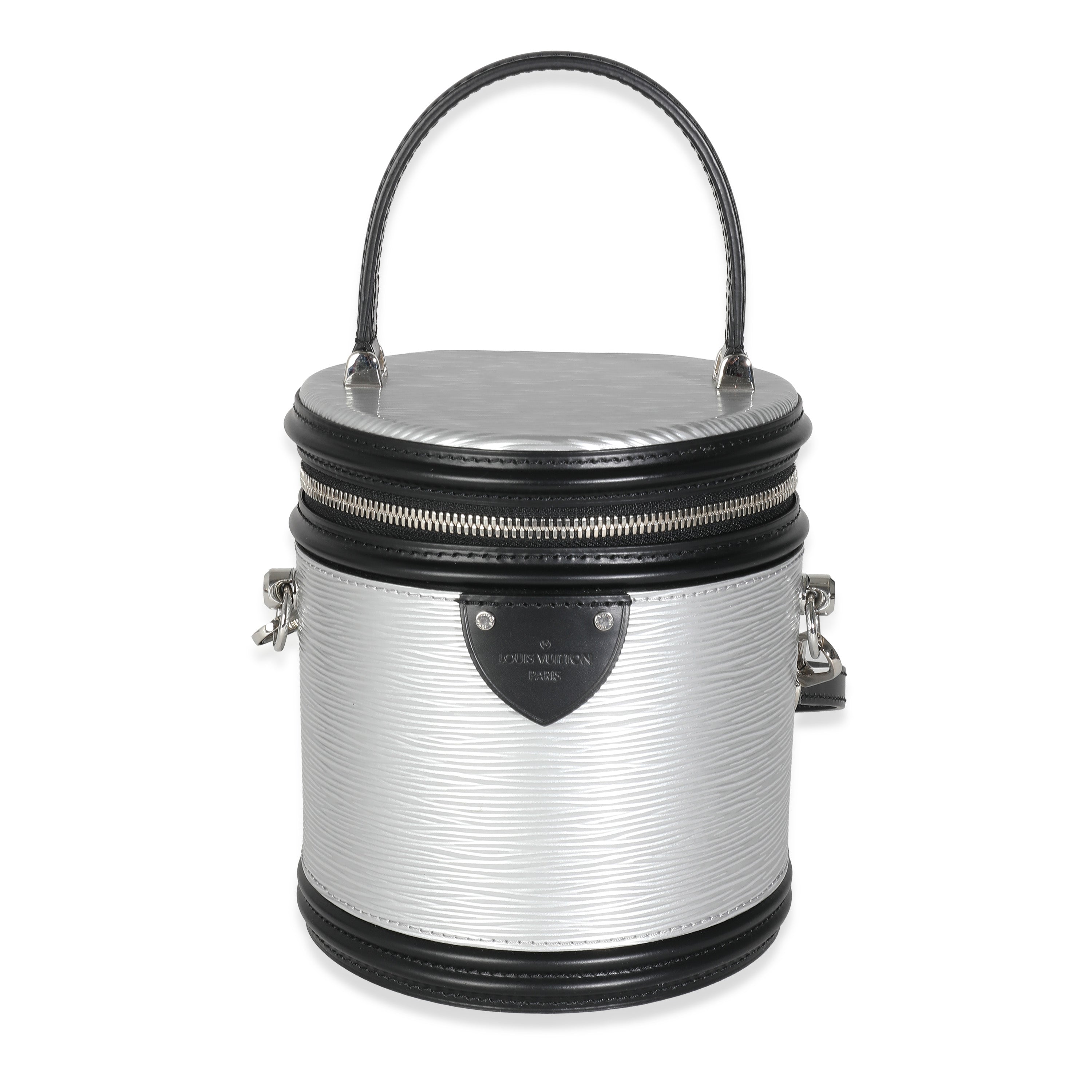 Louis Vuitton Silver Argent Epi Cannes