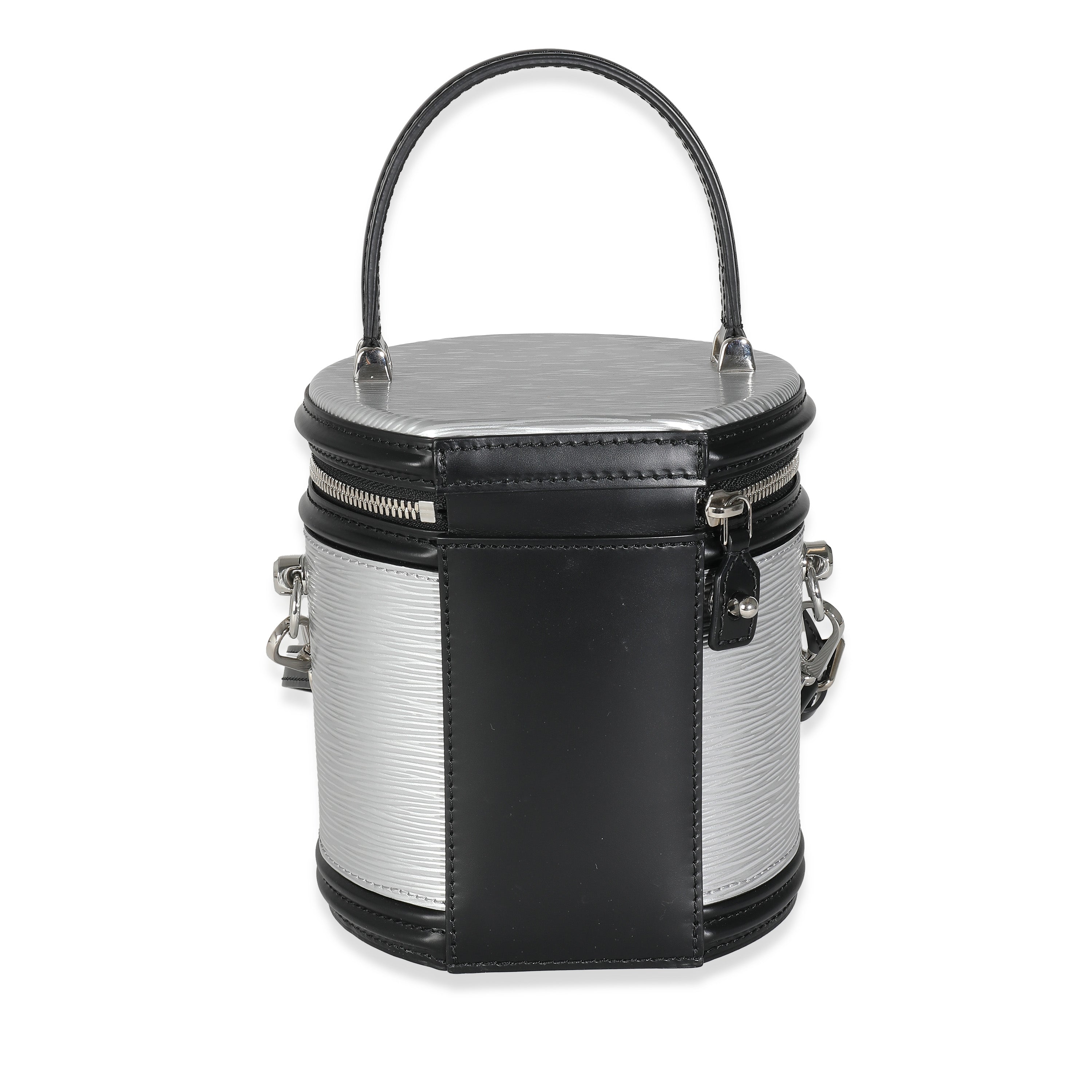 Louis Vuitton Silver Argent Epi Cannes