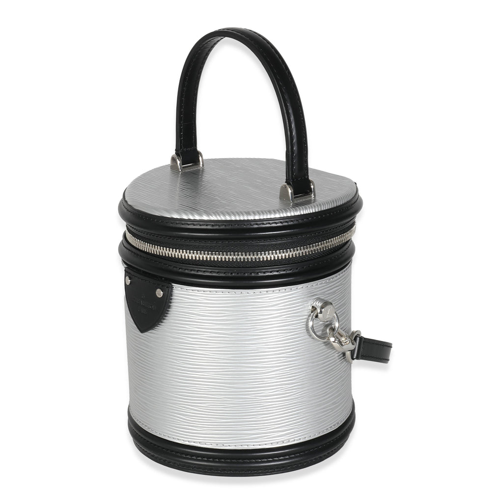Louis Vuitton Silver Argent Epi Cannes