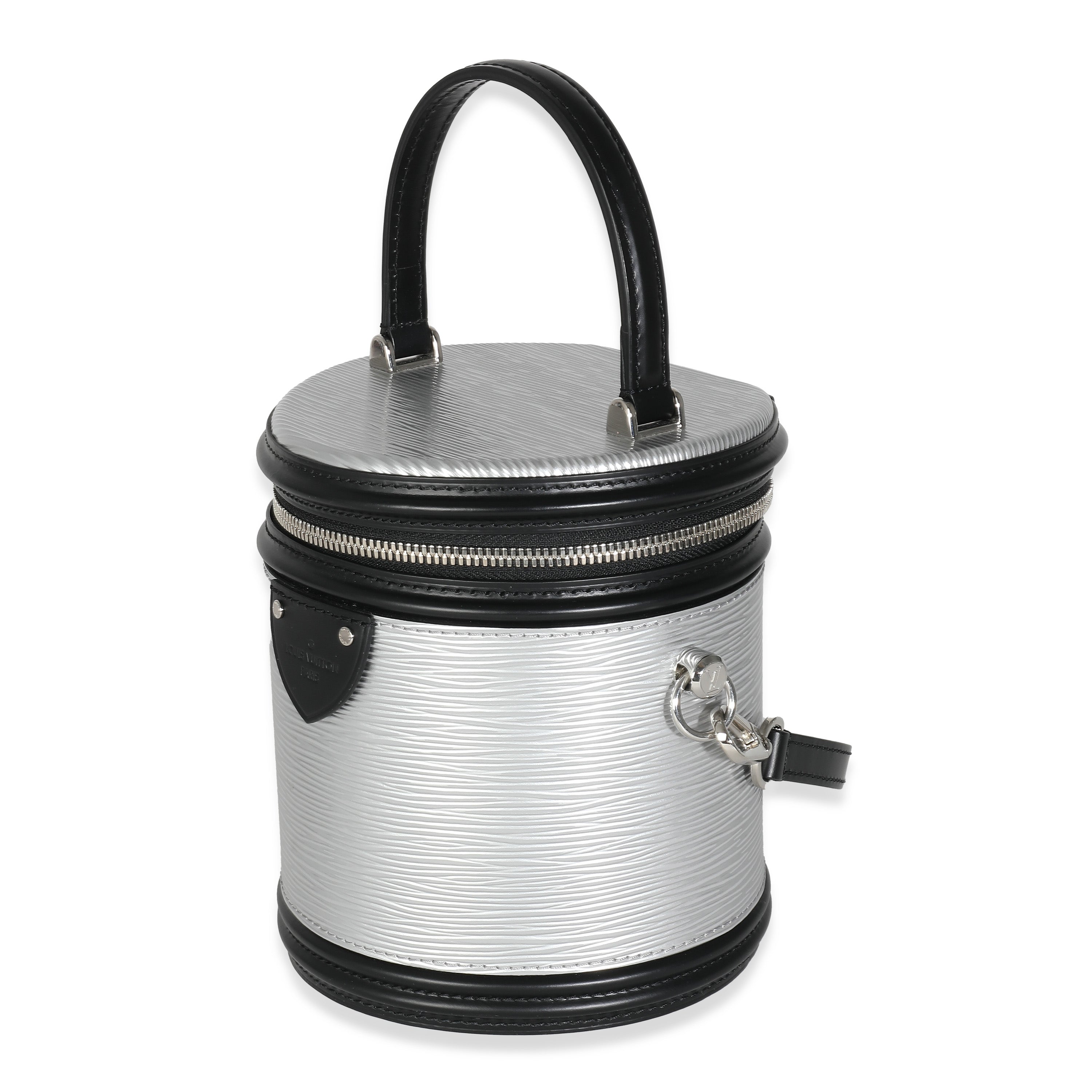 Louis Vuitton Silver Argent Epi Cannes