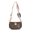 Louis Vuitton Louis Vuitton Rose Clair Monogram Canvas Multi Pochette Accessoires