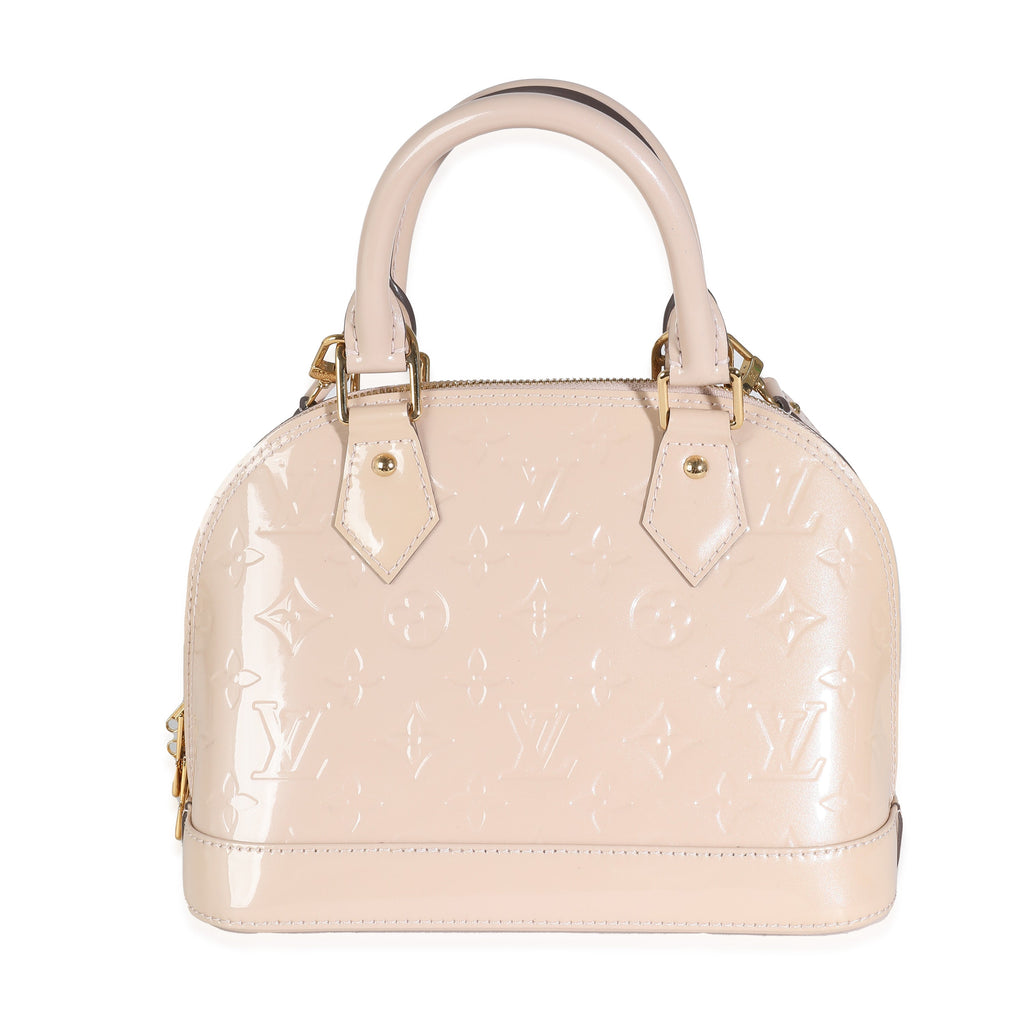 Louis Vuitton Rose Florentine Monogram Vernis Alma BB