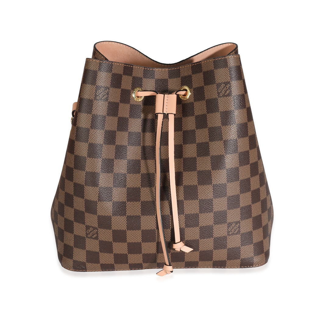 Louis Vuitton Louis Vuitton Pink Damier Ebene Canvas NéoNoé MM