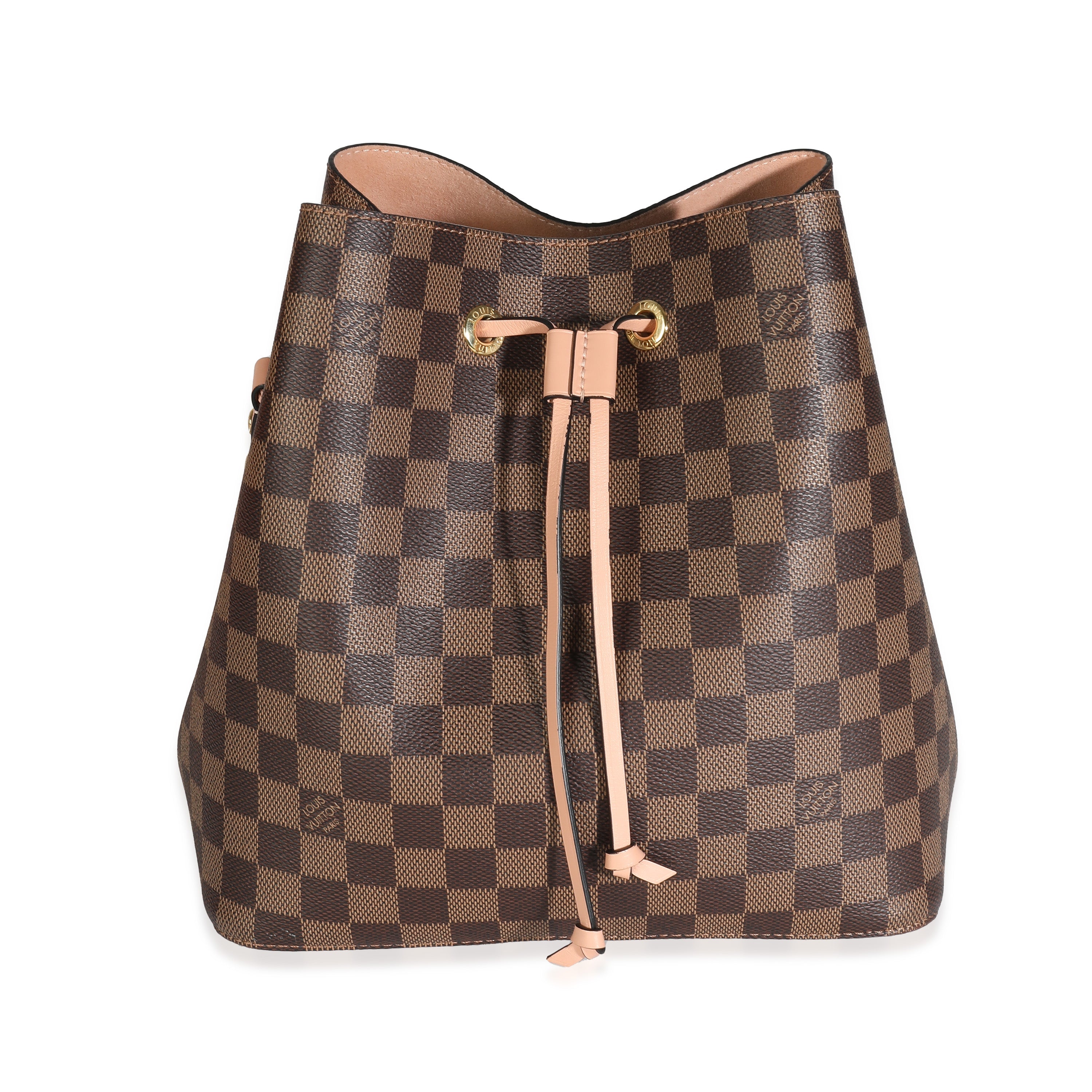 Louis Vuitton Louis Vuitton Pink Damier Ebene Canvas NéoNoé MM